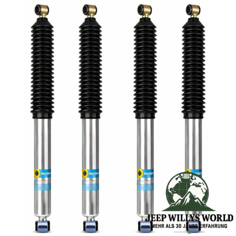 Stoßdämpfer Gasdruck Set vorne + hinten Bilstein B8 + 50-63mm Jeep CJ 76-86