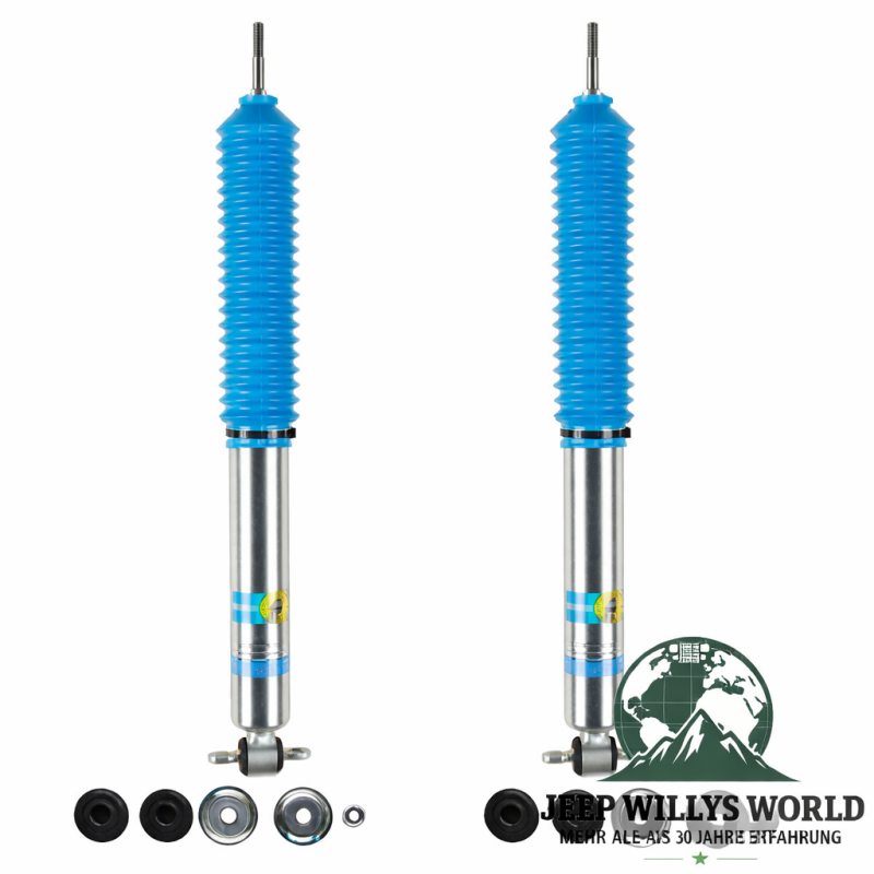 Stoßdämpfer Gasdruck Paar vorne Bilstein B8 + 50mm Jeep Wrangler 96-06