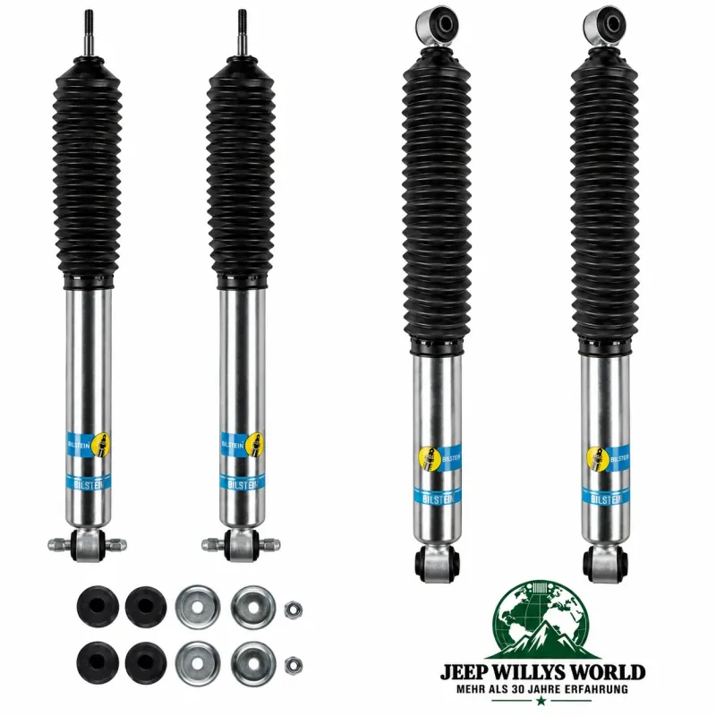 Bilstein Shock Absorber Gas Set front + rear Bilstein B8 Suspension Lift + 50 mm Jeep Grand Cherokee (99-04)