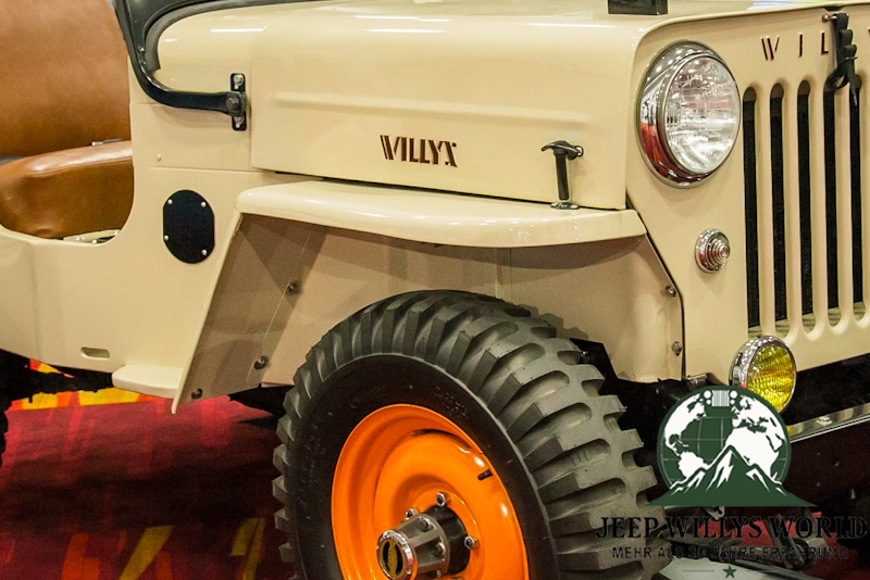 Kotflügel rechts Jeep CJ3A CJ3B 49-64