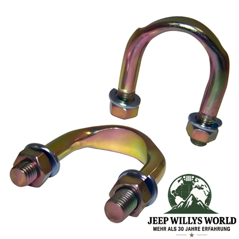Kardanflansch Kit Dana 300 Verteilergetriebe Jeep CJ 80-86, U-Bügel.