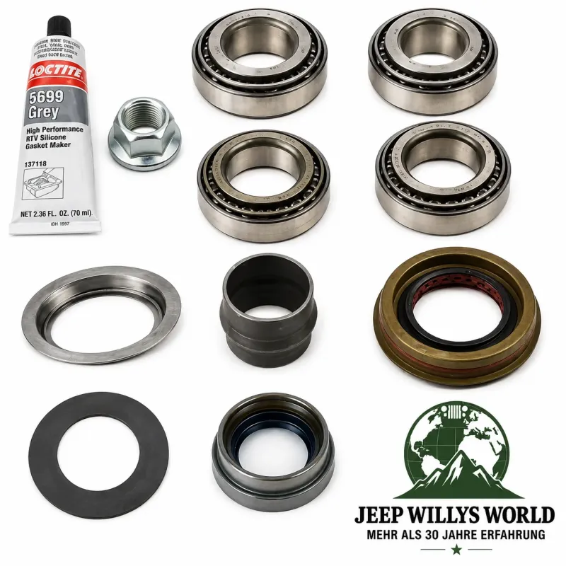 Spicer Differential Lager Reparatursatz Vorderachse Dana 30. Jeep Wrangler JK (07-13)