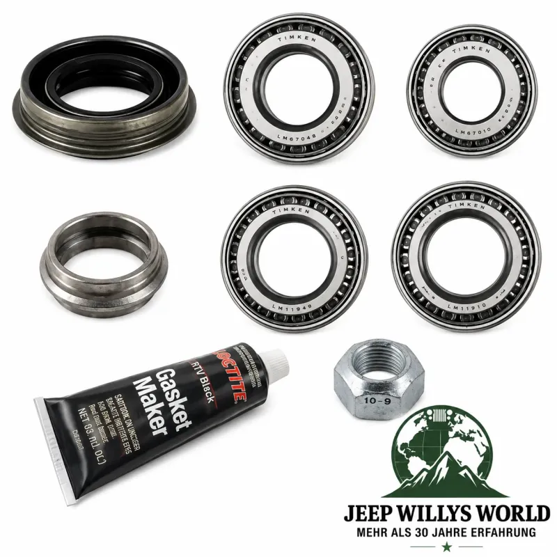 Spicer Differential Lager Reparatursatz Hinterachse Dana 44. Jeep Wrangler JK (07-18)