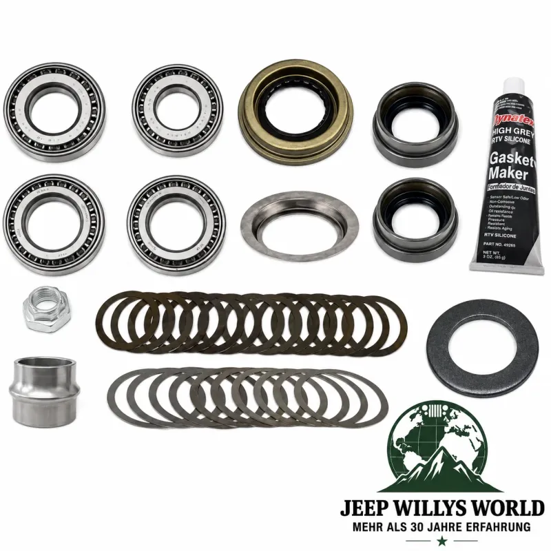 Spicer Differential Lager Master Reparatursatz Vorderachse Dana 30. Jeep Wrangler JK (07-13)