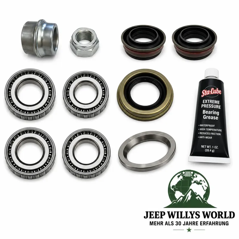 Spicer Differential Lager Reparatursatz Vorderachse Dana 44. Jeep Wrangler JK Rubicon (13-18)