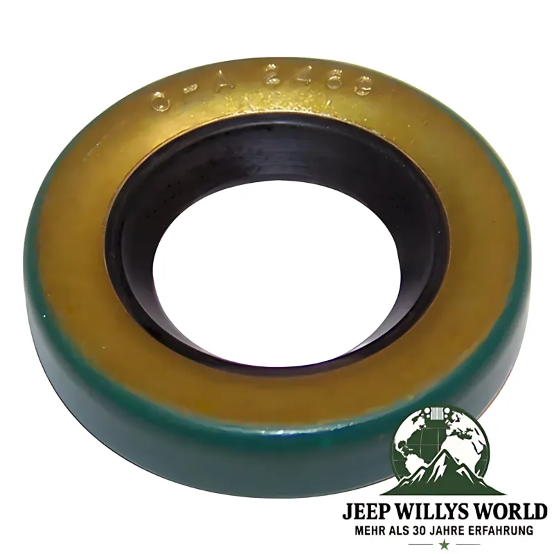 Simmerring Typ 2 von Dichtsatz Dana 300 Verteilergetriebe Jeep CJ 80-86, kompletter Lieferumfang abgebildet.