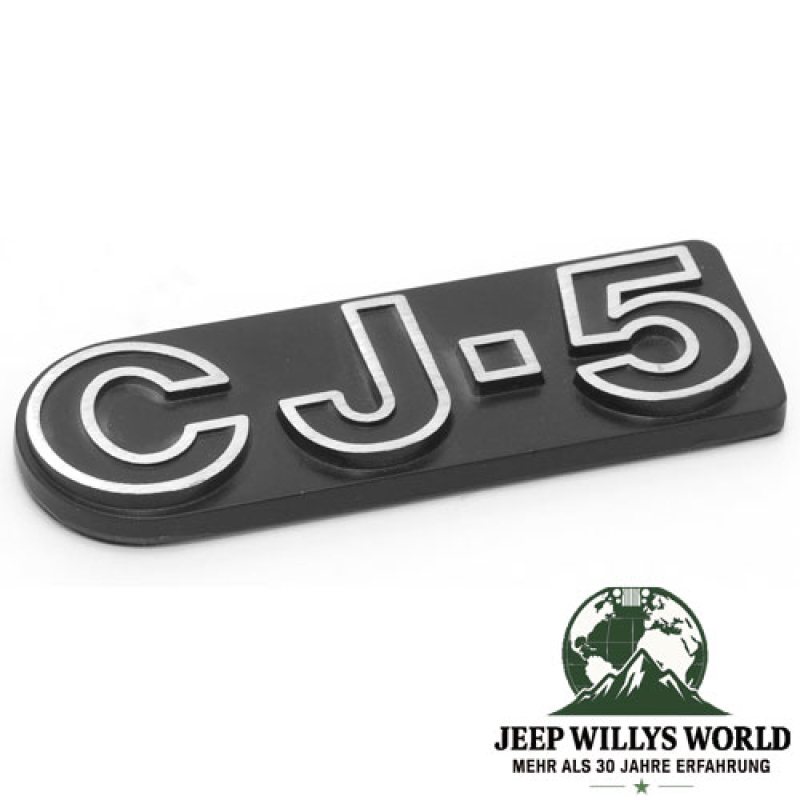 Jeep CJ5 Emblem Schriftzug "CJ-5" Jeep CJ 72-83