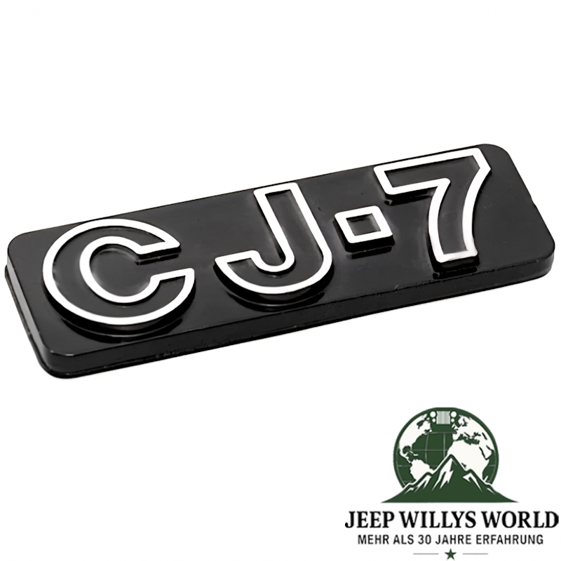 officially licensed "CJ-7" Mopar Decal. Decor, Emblem. Jeep CJ7 (1976-1986).