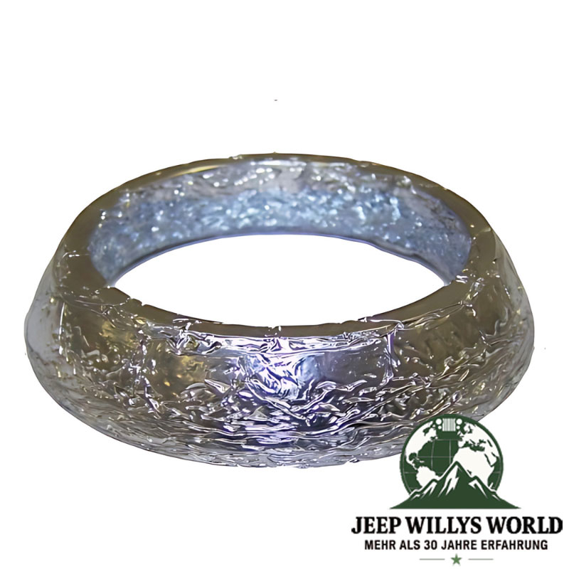 Gasket between Manifold and Front Pipe for 4.0L engine. Jeep Cherokee XJ  (1987-1990).