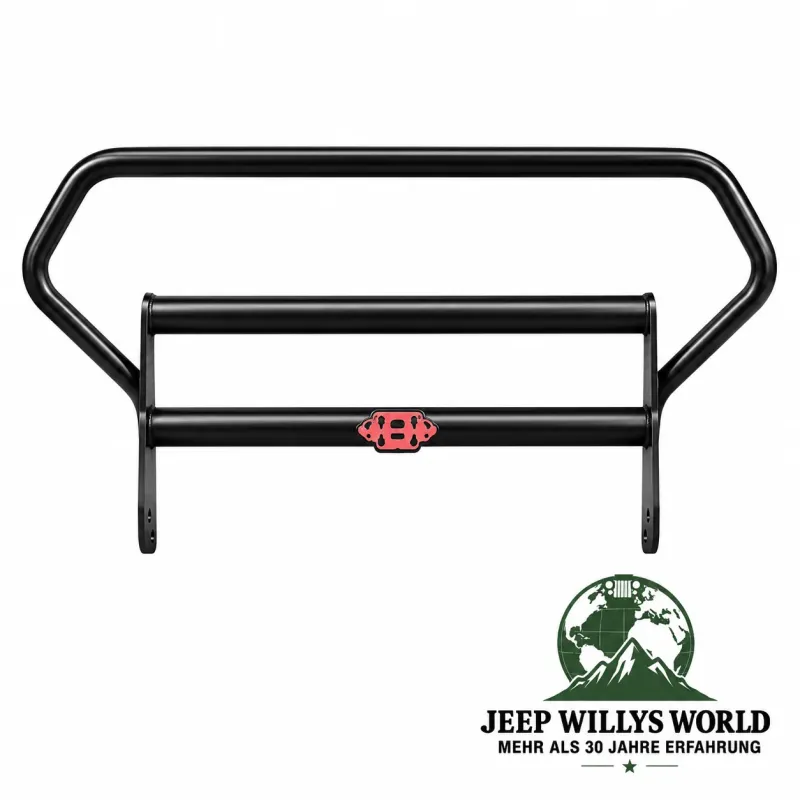 Rugged Ridge Frontschutzbügel Rammschutz Stoßstange vorne Schwarz Jeep Wrangler YJ (1987-1995)