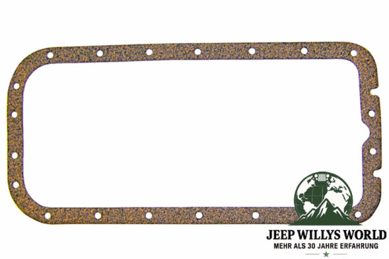 Ölwannendichtung Kork Jeep CJ Willys Ford GPW 4-134cui 41-71