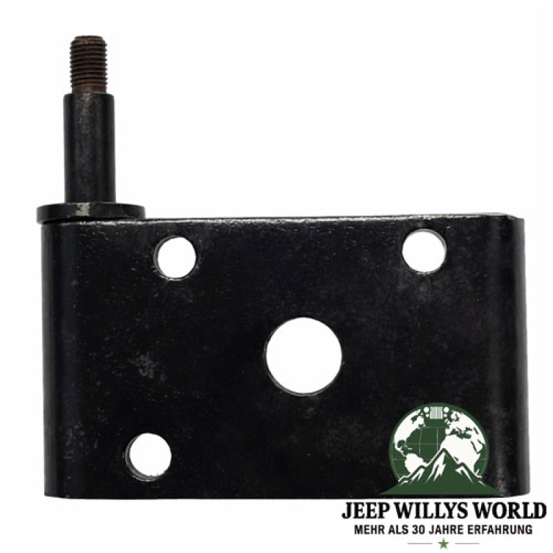 Blattfederhalteplatte vorne rechts Jeep CJ Willys Ford GPW 41-71