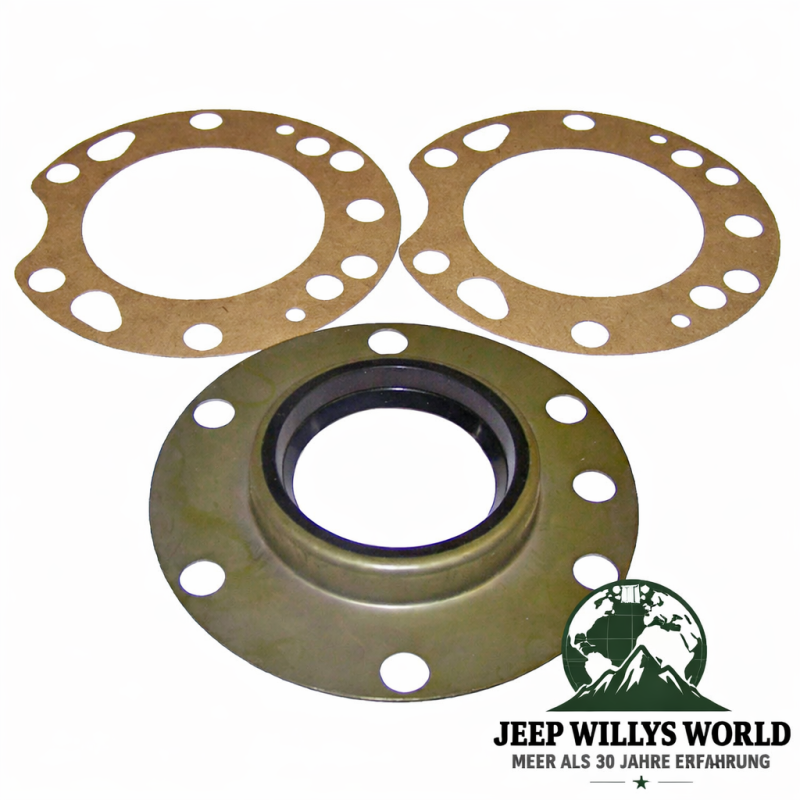 Simmerring außen Radlager + Dichtung Hinterachse Dana 44 Jeep CJ + Willys 46-71