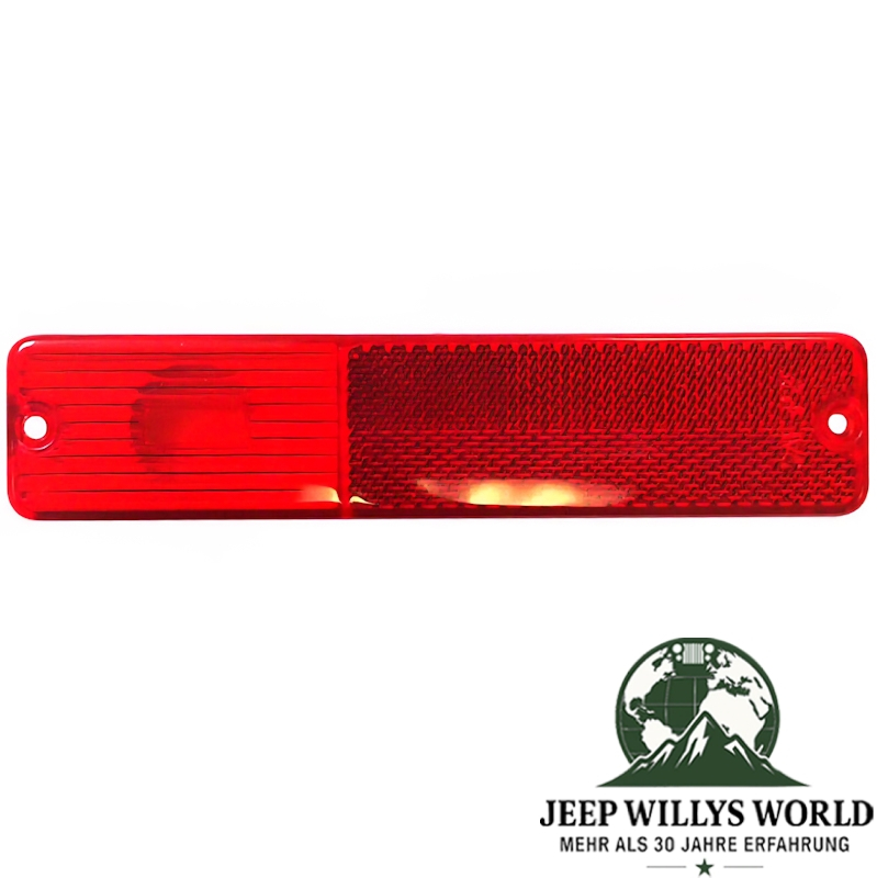 Blinkleuchte Seitenblinker Rot Jeep CJ 72-86