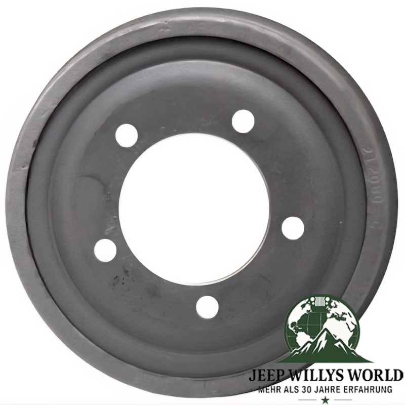 Brake Drum Front or Rear Jeep CJ 66-71