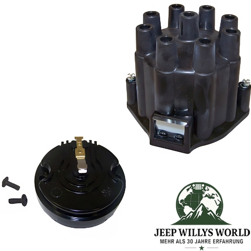 Verteilerkappe + Finger Set Jeep CJ 5,0 + 5,9 L 65-74