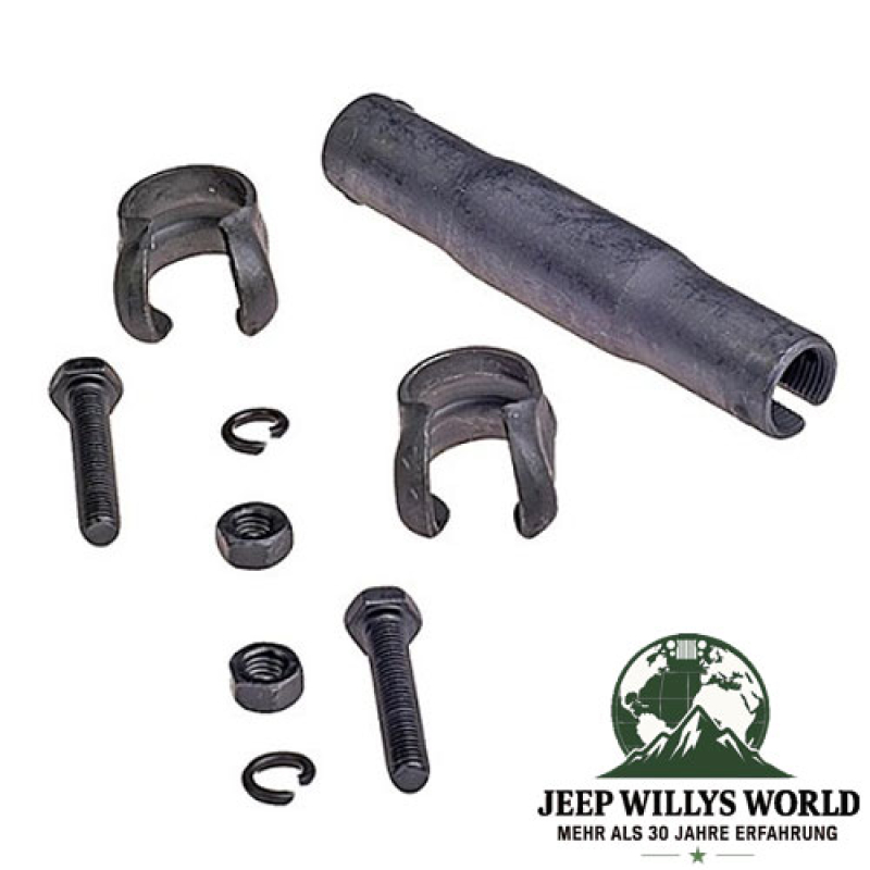 Schubstangen Einstellhülse mit Schellen Jeep CJ 72-86