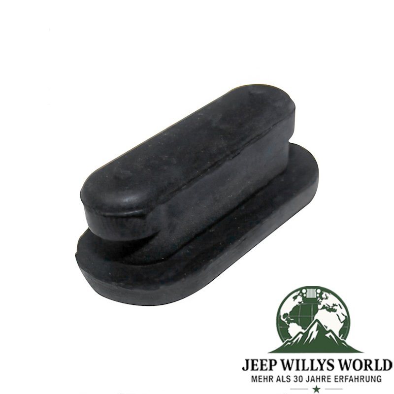 Gummistopfen Bremsnachsteller Handbremse, auf der Vorderseite liegend, Rückseite zeigend, Jeep 76-24