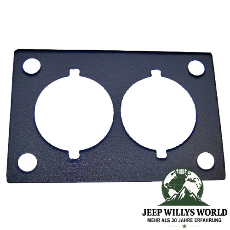 Vergaserfußdichtung 2-BBL Jeep CJ + Wrangler 4,2 L 78-90