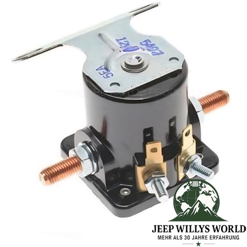 Magnetschalter Starterrelais Schaltgetriebe Jeep CJ Wrangler Cherokee 72-90