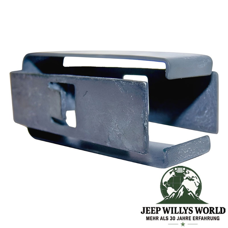 Klammer für den Schalthebel, Schaltstock am NP231 Verteilergetriebe und T4 oder T5 Schaltgetriebe. Jeep SJ / J Serie / CJ5 / CJ7 / CJ8 / Cherokee XJ / Wrangler YJ (1982-1995).