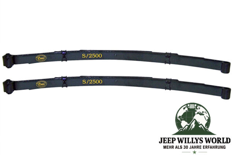 Blattfeder Blattfederpaket Paar vorne 4-Lagen Jeep CJ 76-86