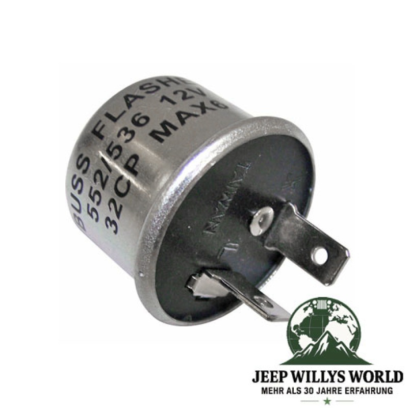 Blink-Relais oder Warnblinkanlage 552 Jeep CJ + Wrangler + Cherokee + Grand Cherokee 76-95