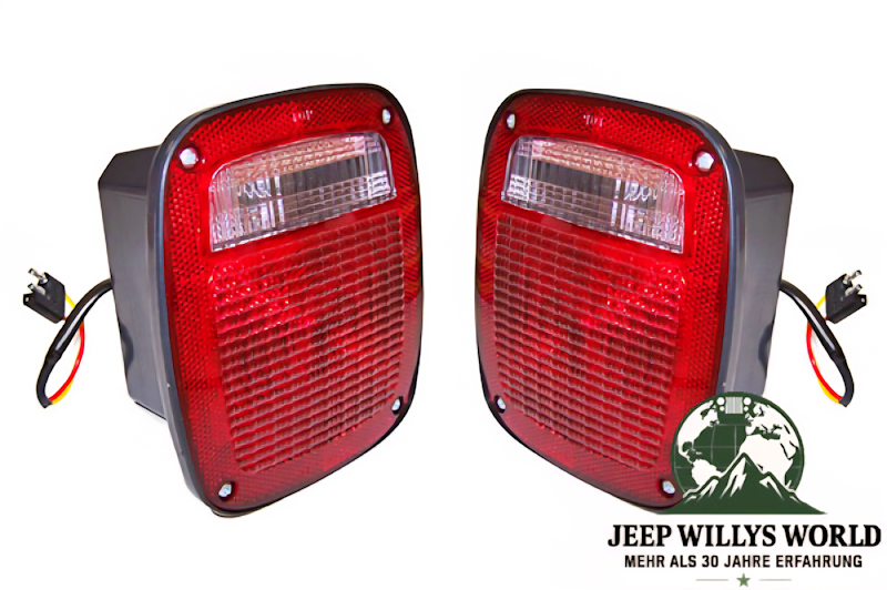 Rückleuchten Paar US rechts + links Jeep CJ 76-80