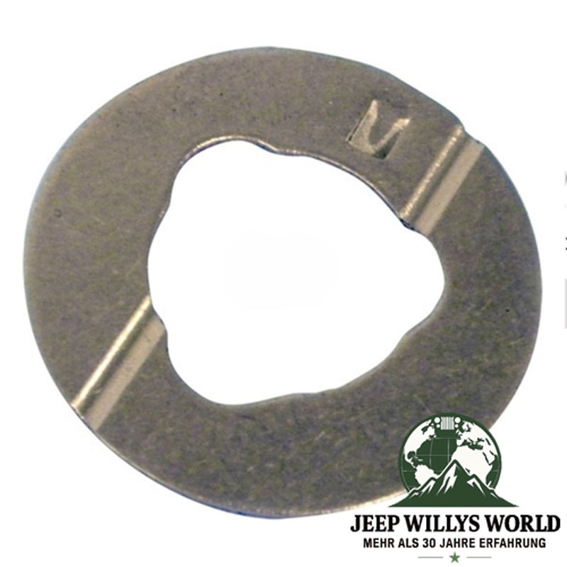 Anlaufscheibe Zwischenwelle Dana 18 20 300 Verteilergetriebe Jeep Willys CJ 46-86, Produktbild.