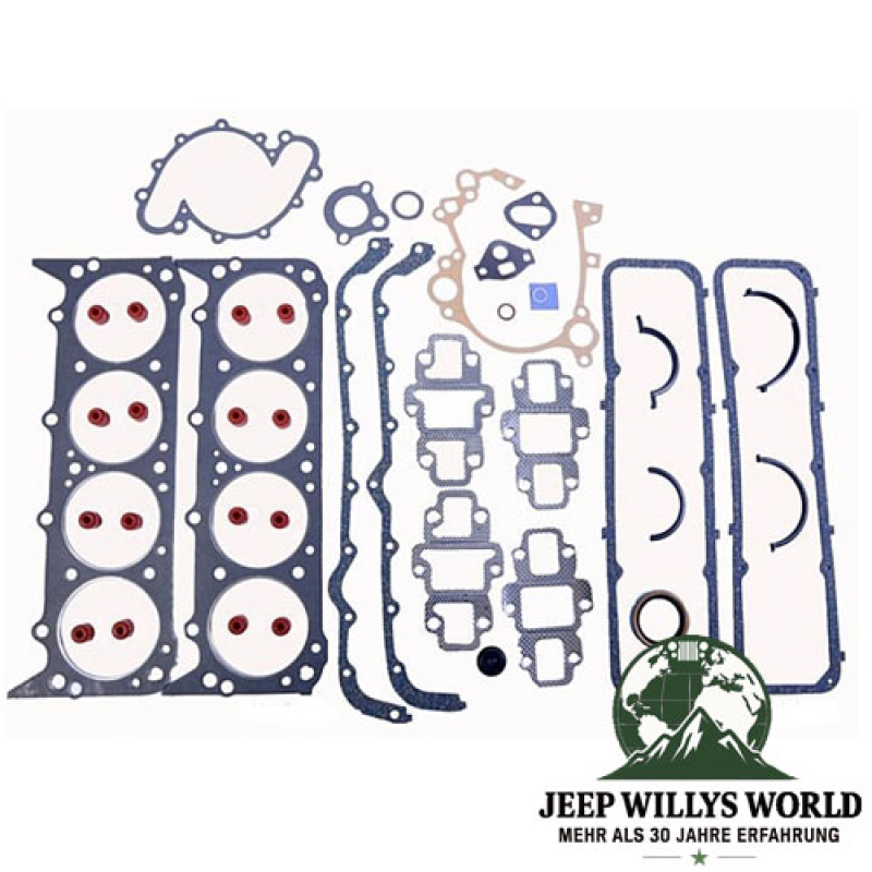 Engine Gasket Set Complete Jeep CJ + SJ 5,9 L 8 Cyl. 73-91
