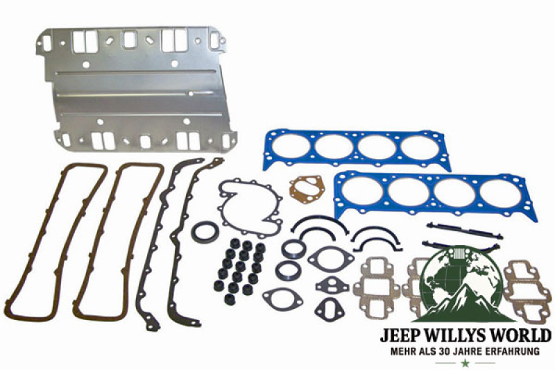 Engine Gasket Set Complete Jeep CJ + SJ 5,9 L 8 Cyl. 73-91