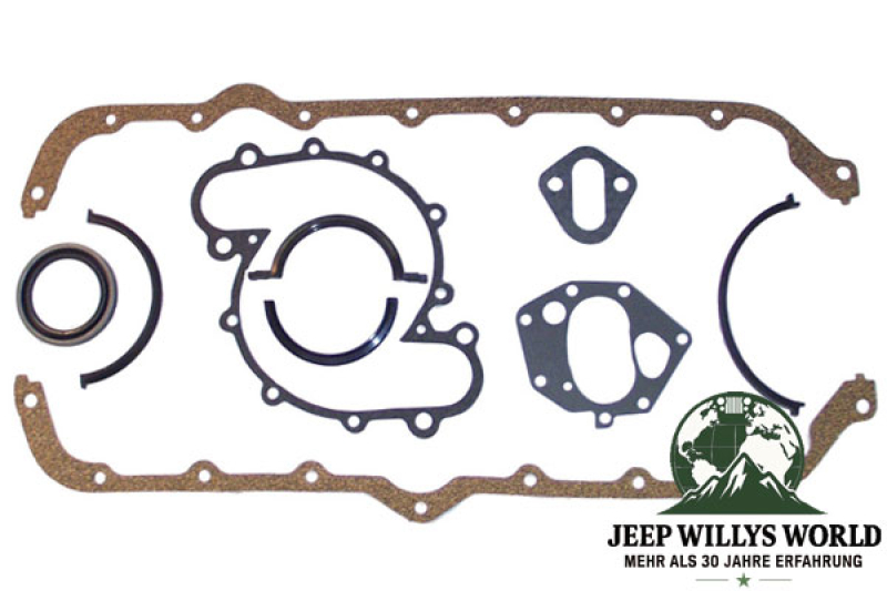 Engine Gasket Set Lower Jeep CJ 5,0 + 5,9 8 Zyl. 72-91
