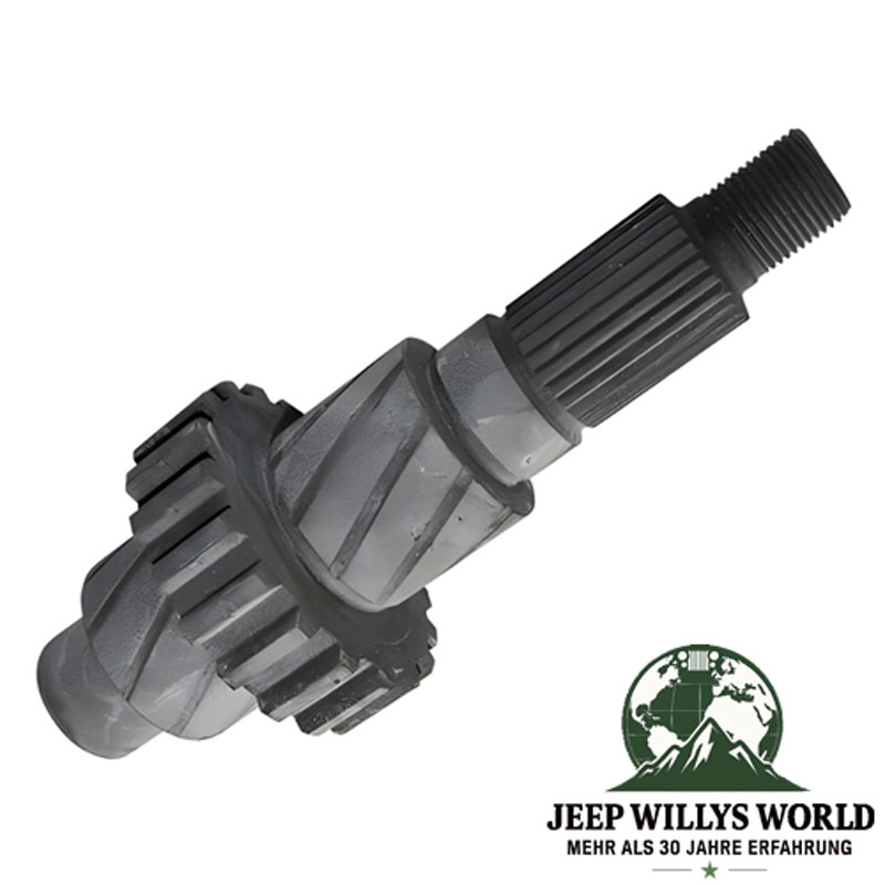 Front Output Shaft Dana 300 Transfer Case Jeep CJ 80-86, Close-Up.