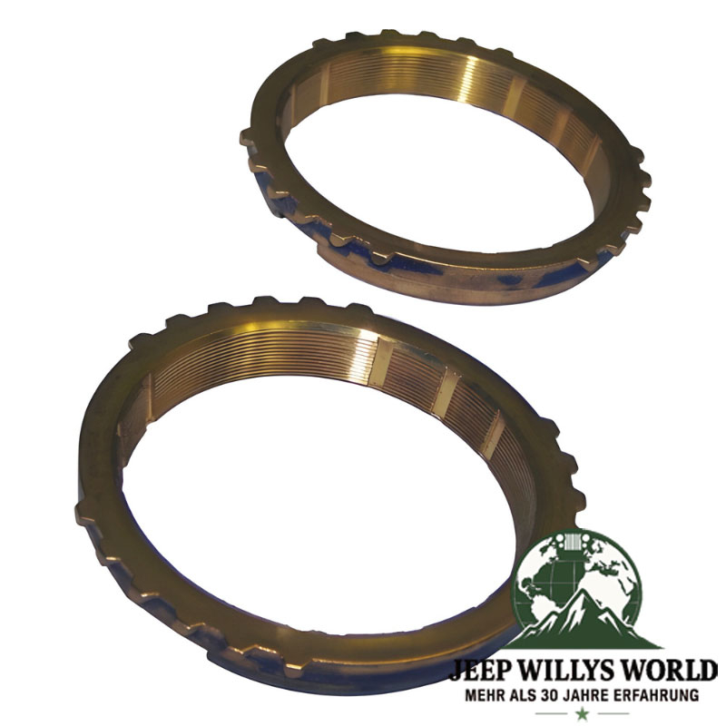 Synchronring Set 3. und 4. Gang T4 T5 Schaltgetriebe Jeep CJ / SJ / Cherokee XJ (82-86).