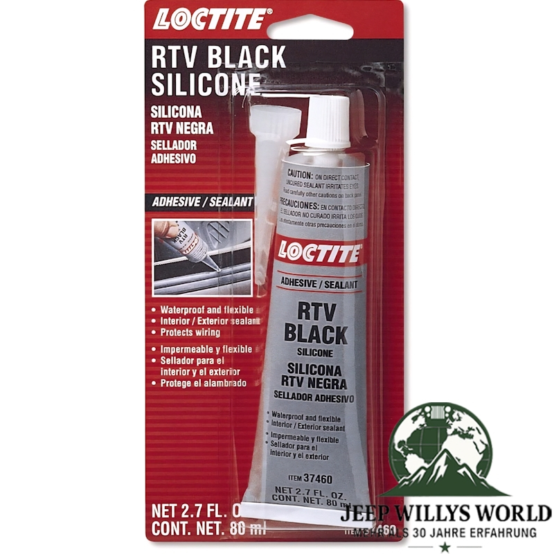 Loctite universeller RTV Kleber, Silikon Dichtmasse abgebildet im Blister.