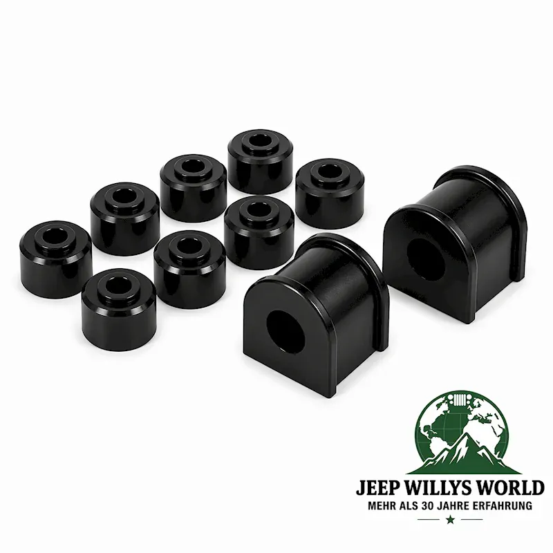 Sway Bar Bushing Set Rear Ø 16 mm Black Jeep Grand Cherokee 92-98