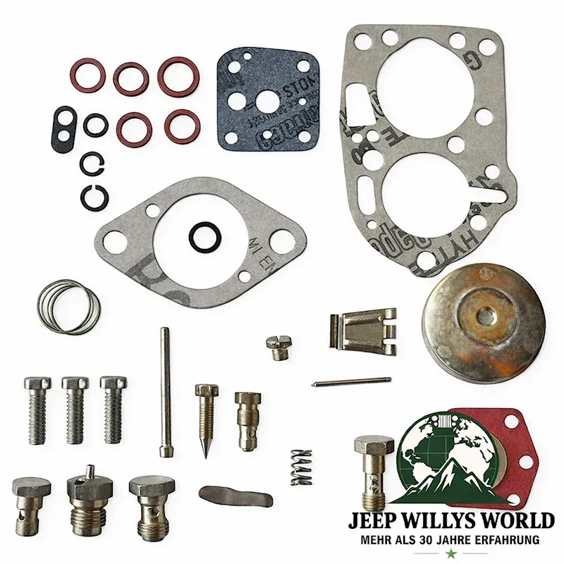 Vergaser Reparatur Set 1-BBL F-Head Jeep CJ 53-71