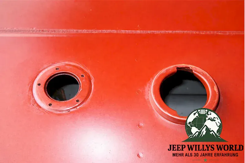 Tank Kraftstofftank Stahl Tank 55 L Jeep Willys MB + Ford GPW 41-42