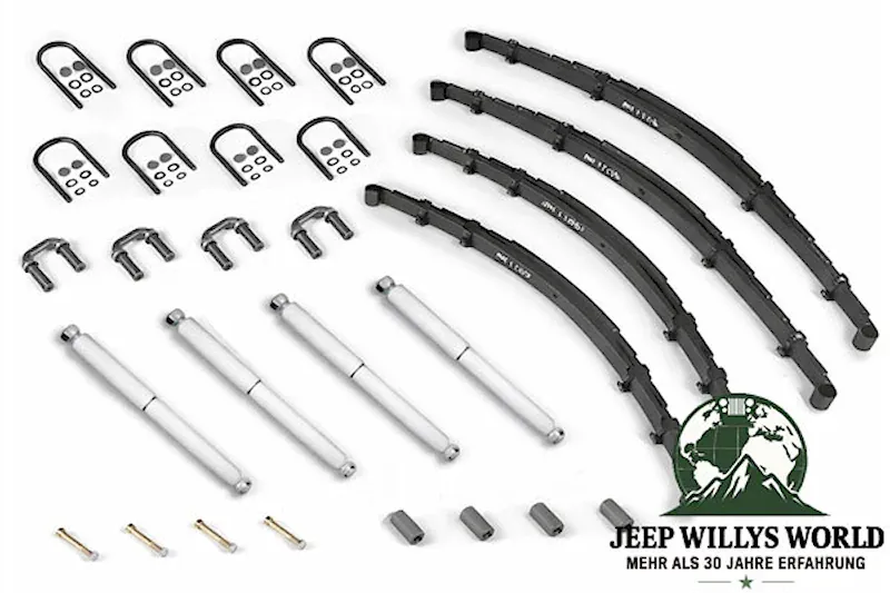 Fahrwerk Komplett Set Serie Jeep CJ 55-58