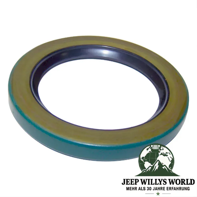Dichtsatz Dana 300 Verteilergetriebe Jeep CJ 80-86, Simmerring abgebildet.