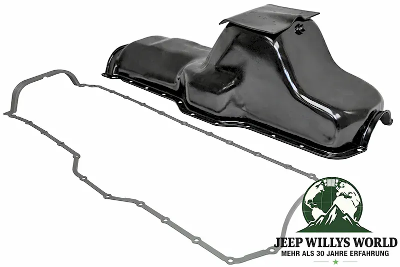 Oil Pan Engine incl. Gasket 4,2 L 6 Cyl. Jeep CJ + Wrangler 76-90