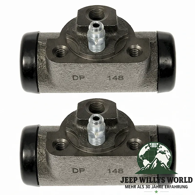 Wheel Brake cylinder Pair Rear Right + Left without ABS Jeep Wrangler + Cherokee 90-01