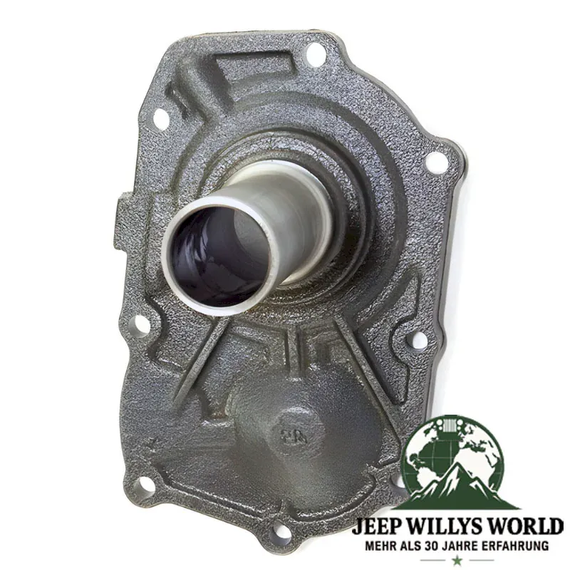 Lagerhalter, Gehäusedeckel vorne am AX15 Schaltgetriebe. Jeep Cherokee XJ / Wrangler YJ / TJ / Grand Cherokee ZJ / ZG (1994-1999).