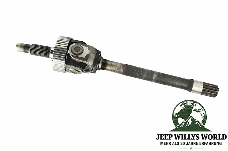 Axle Shaft Assembly Front Right with Disconnect Shaft + ABS Dana 30 Spicer Jeep Wrangler + Cherokee 91-95