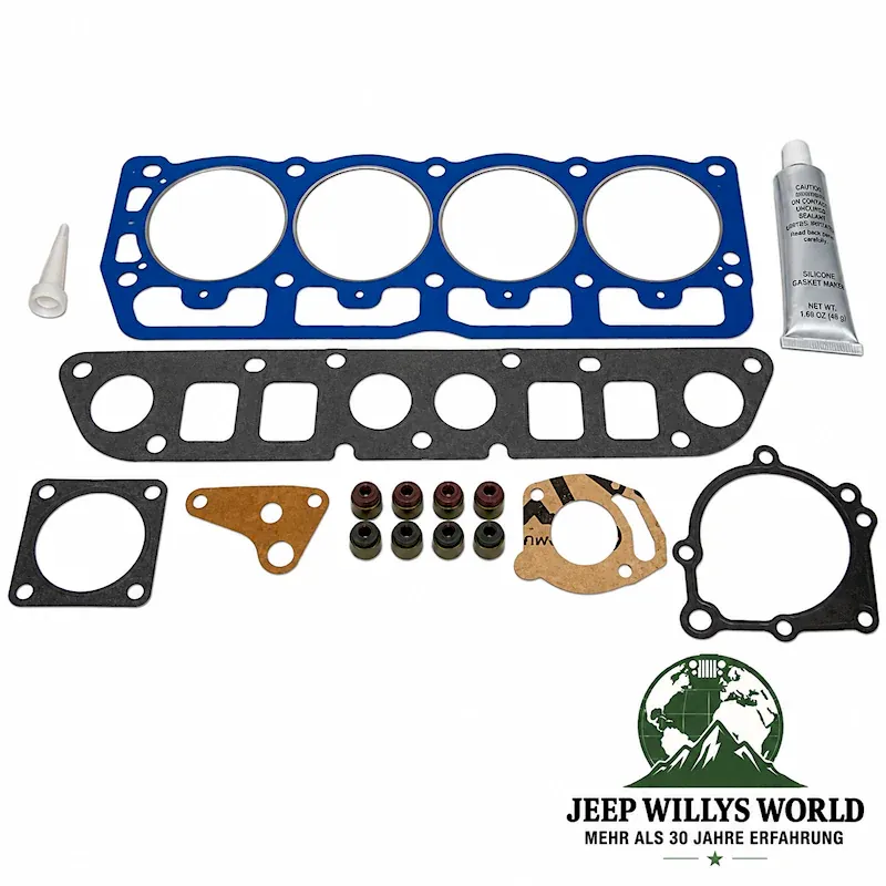 Crown Engine Gasket Set Upper Jeep Wrangler YJ TJ / Cherokee XJ 2.5L Engine (1994-2002