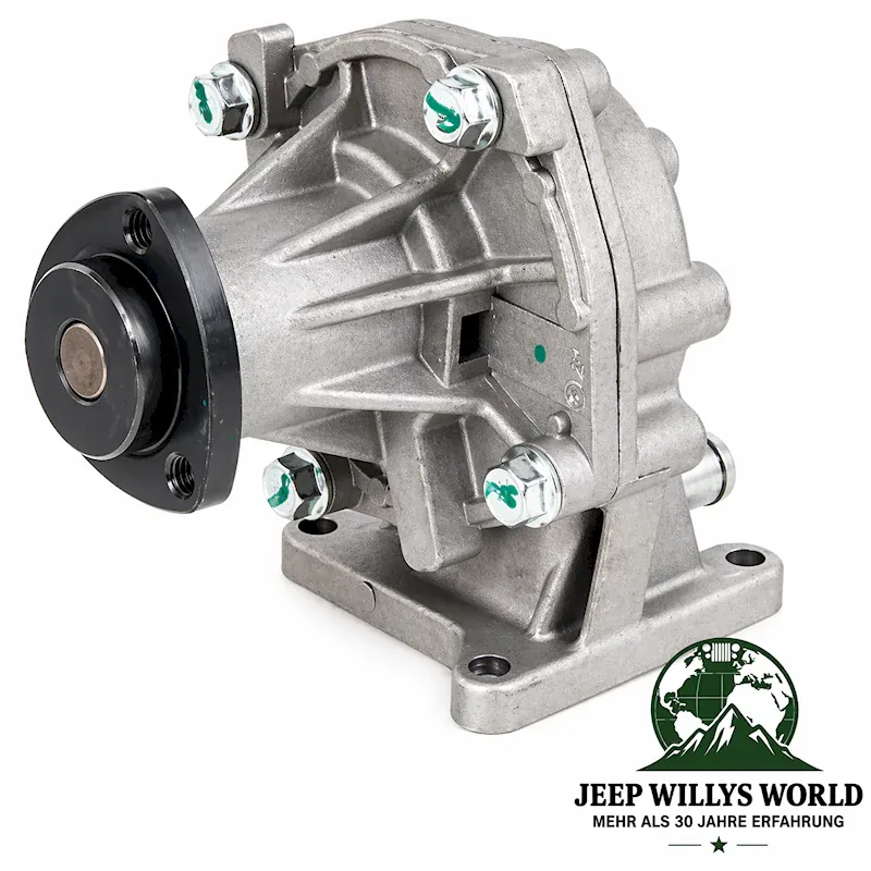 Wasserpumpe inkl. Gehäusedeckel für 2,5L & 3,1L TD (Turbo Diesel) Motor. Jeep Cherokee XJ / Grand Cherokee ZJ ZG WJ WG (1996-2001) Riemenseite