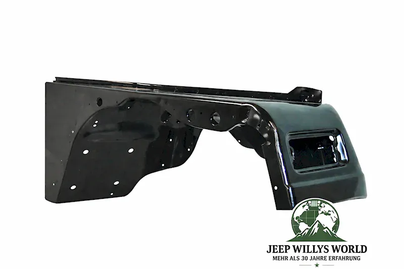 front right Fender, primed black, bolt on fit to original mounting points. Jeep Wrangler TJ (1996-2006)