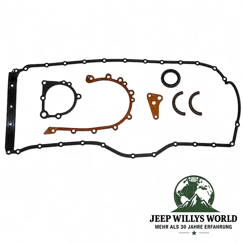 Crown Engine Gasket Set Lower Jeep Wrangler TJ / Cherokee XJ / Grand Cherokee WJ WG 4.0L Engine (2000-2006)