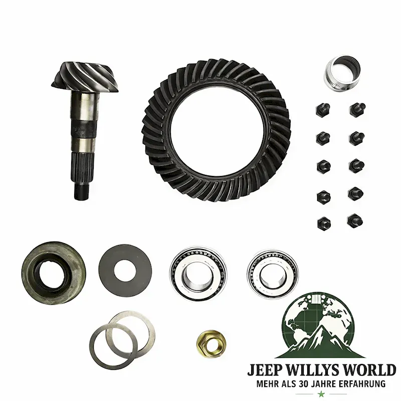 Ring & Pinion Set Differential Front Axle Dana 30 3.73 Jeep Wrangler TJ 02.10.00-06