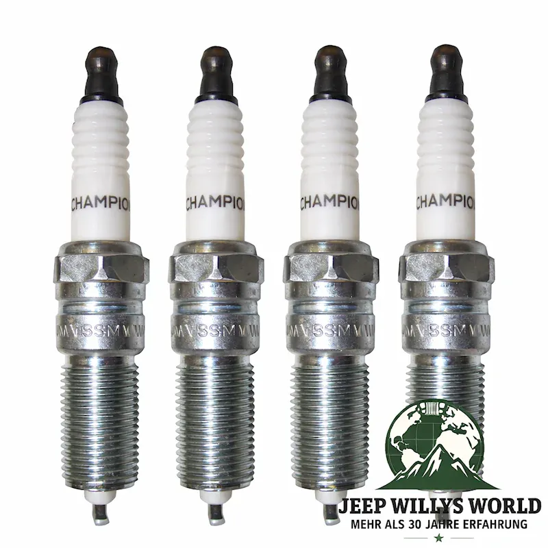 Zündkerzen Set 2,4 L Jeep Wrangler + Cherokee 02-03